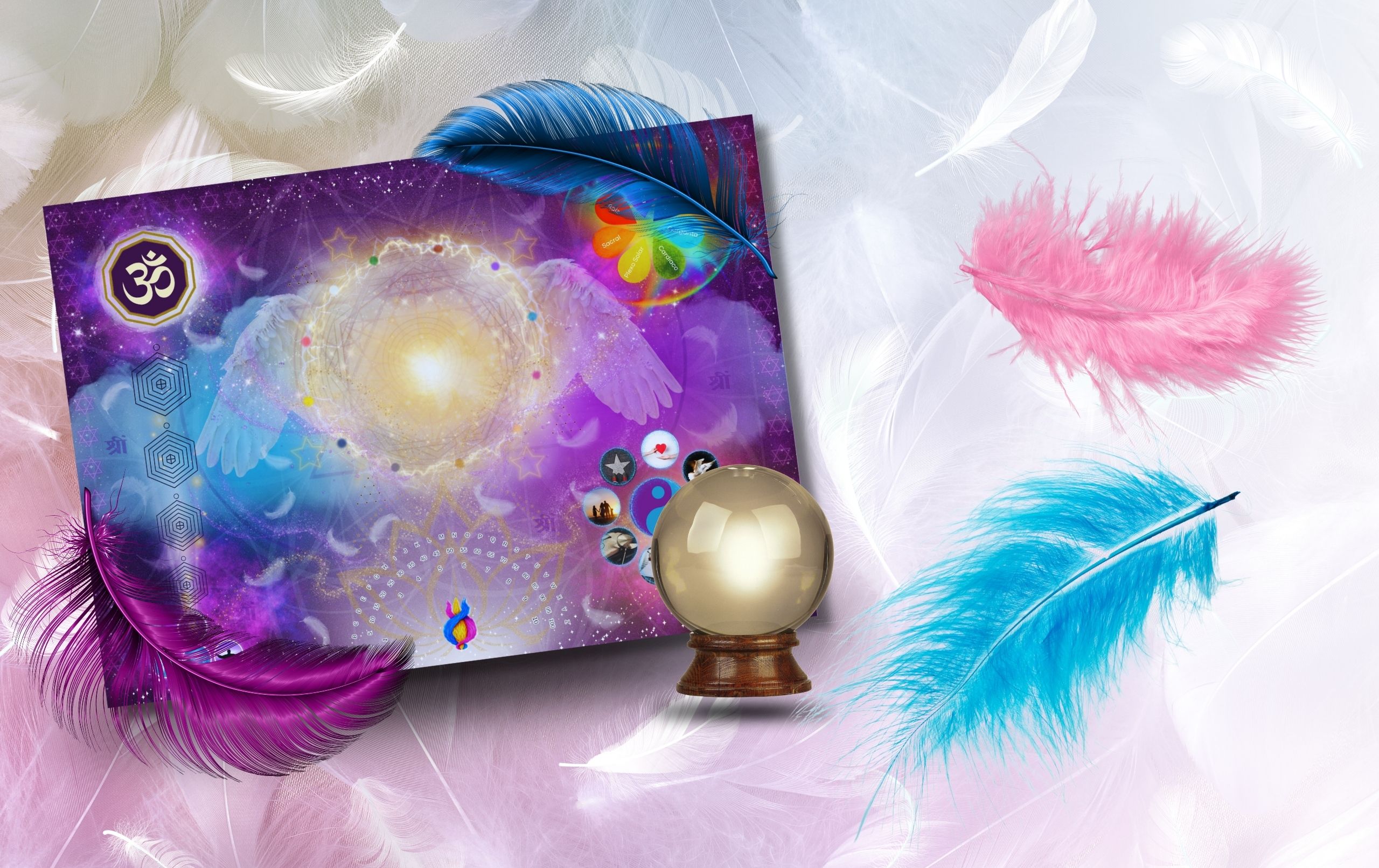 Curso Mesa Radiónica Celestial da Chama Violeta Online